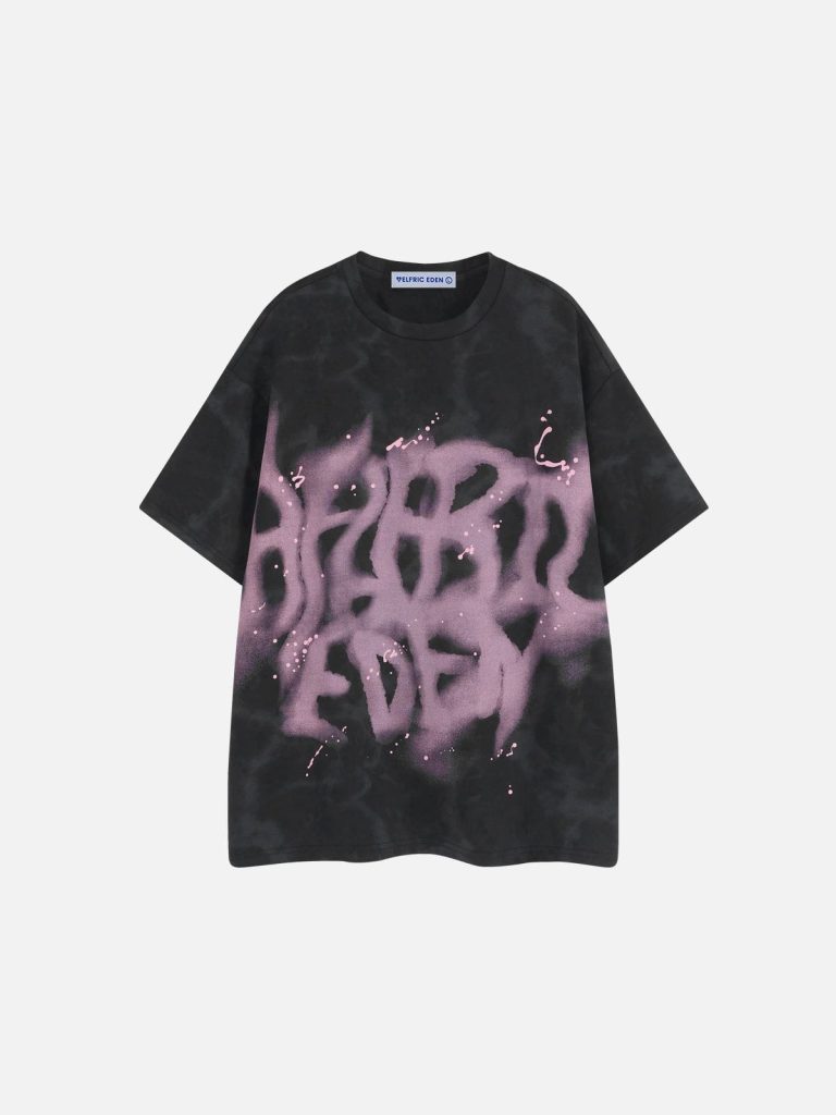Aelfric Eden Washed Abstract Graphic Tee