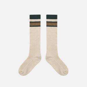 Color Blocking Stripe Socks