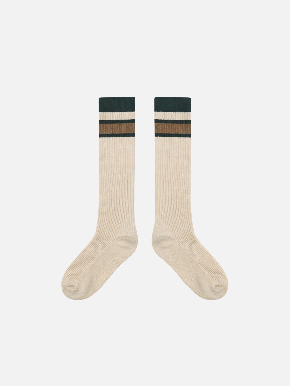 Color Blocking Stripe Socks