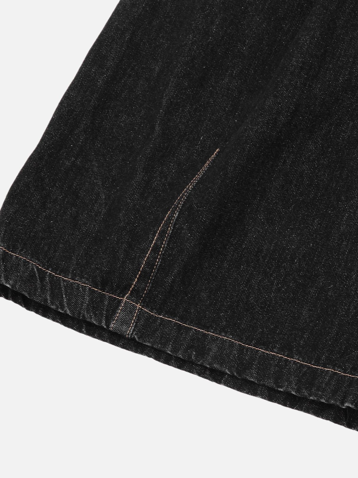 Aelfric Eden Detachable Kerchief Baaggy Longline Jorts - Image 10