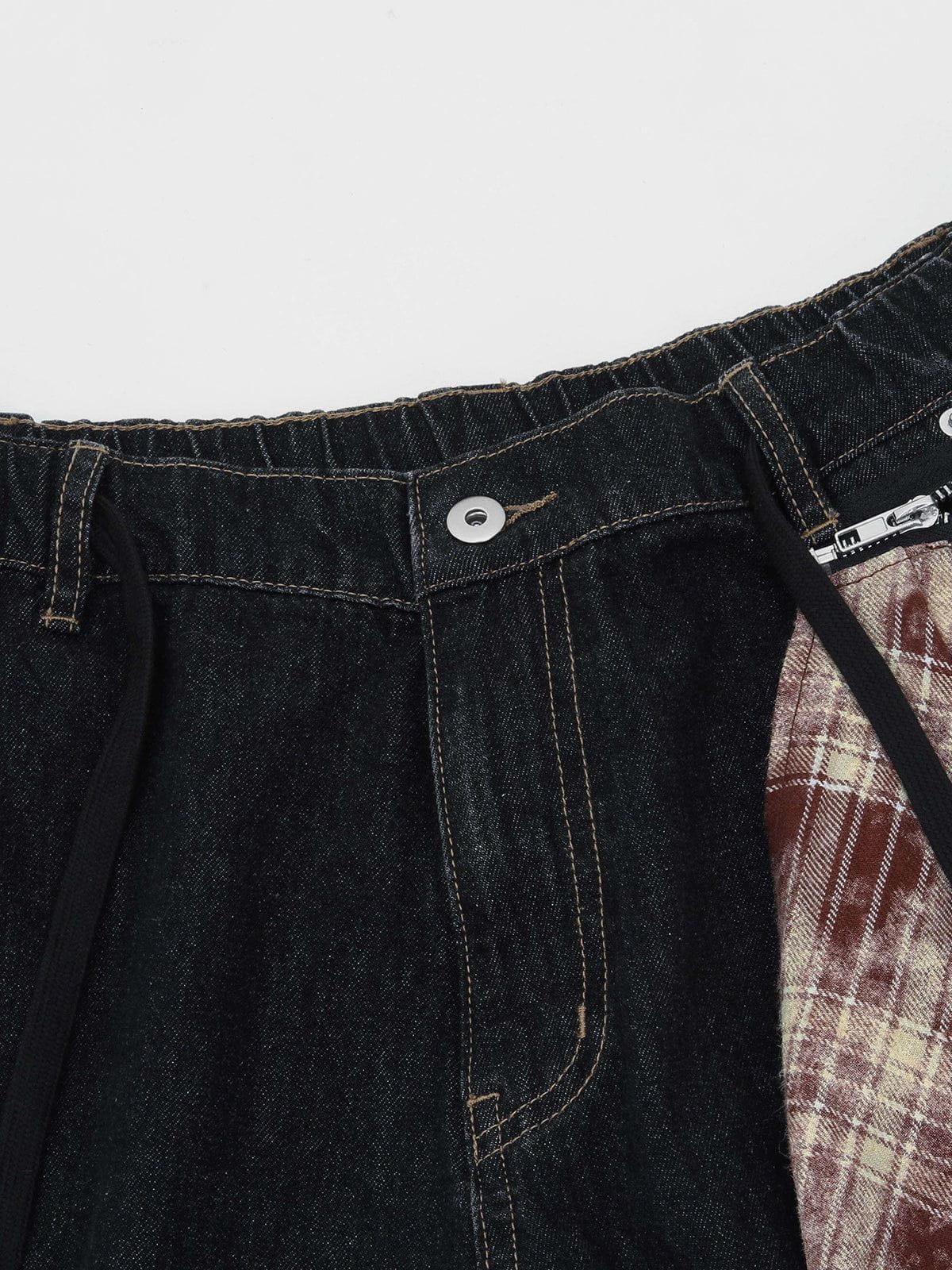 Aelfric Eden Detachable Kerchief Baaggy Longline Jorts - Image 9