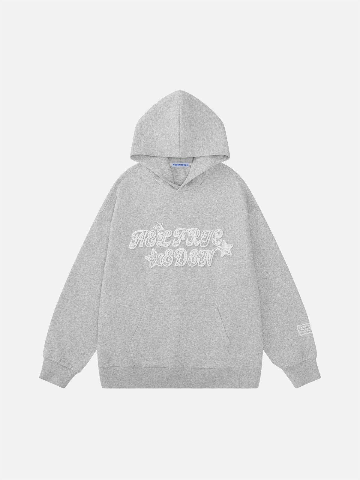 Aelfric Eden Star Foam Graphic Pullover Hoodie