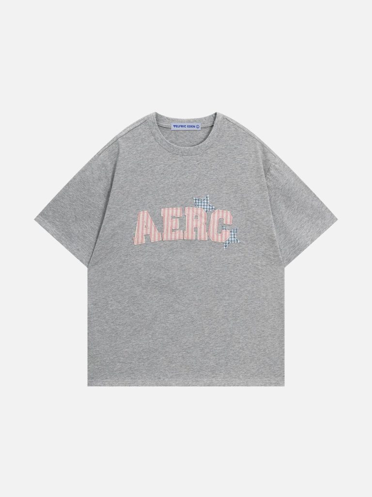 Aelfric Eden Applique Embroidery Tee