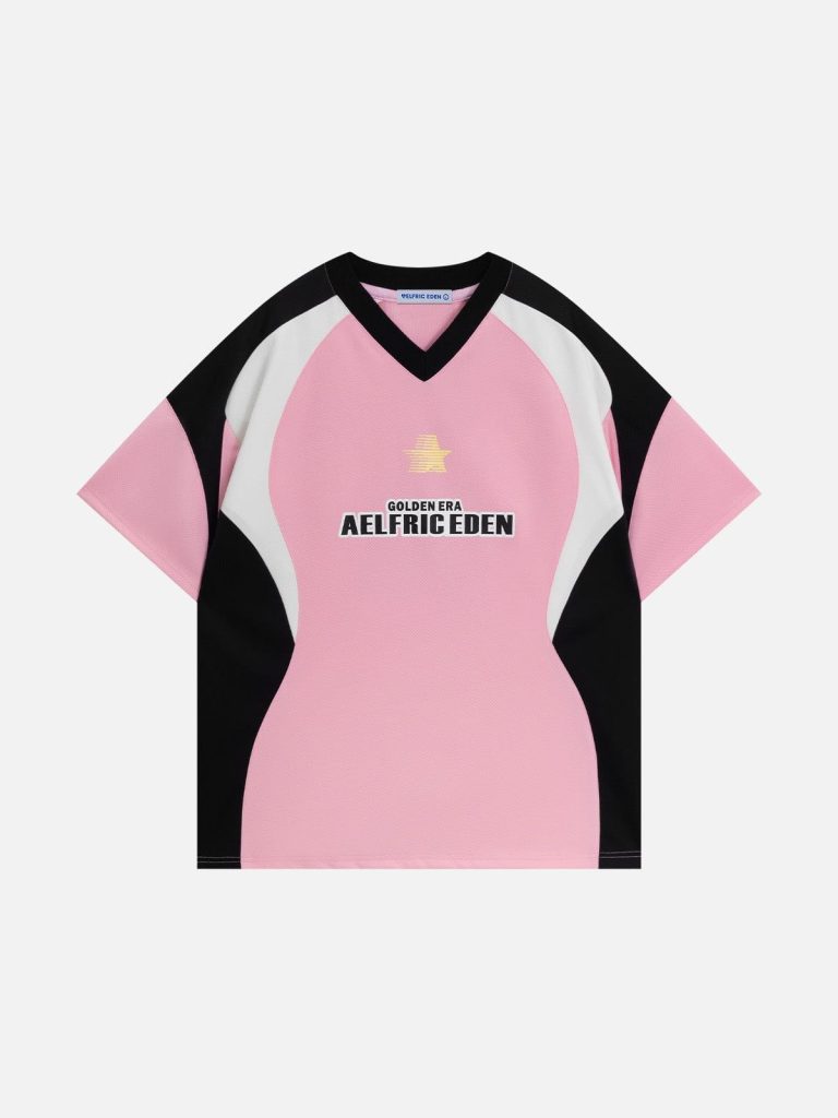 Aelfric Eden Color Blocking Raglan Sleeve Tee