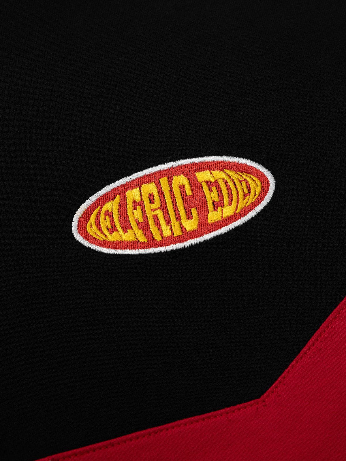 Aelfric Eden Stand Collar Color Blocking Tee - Image 6