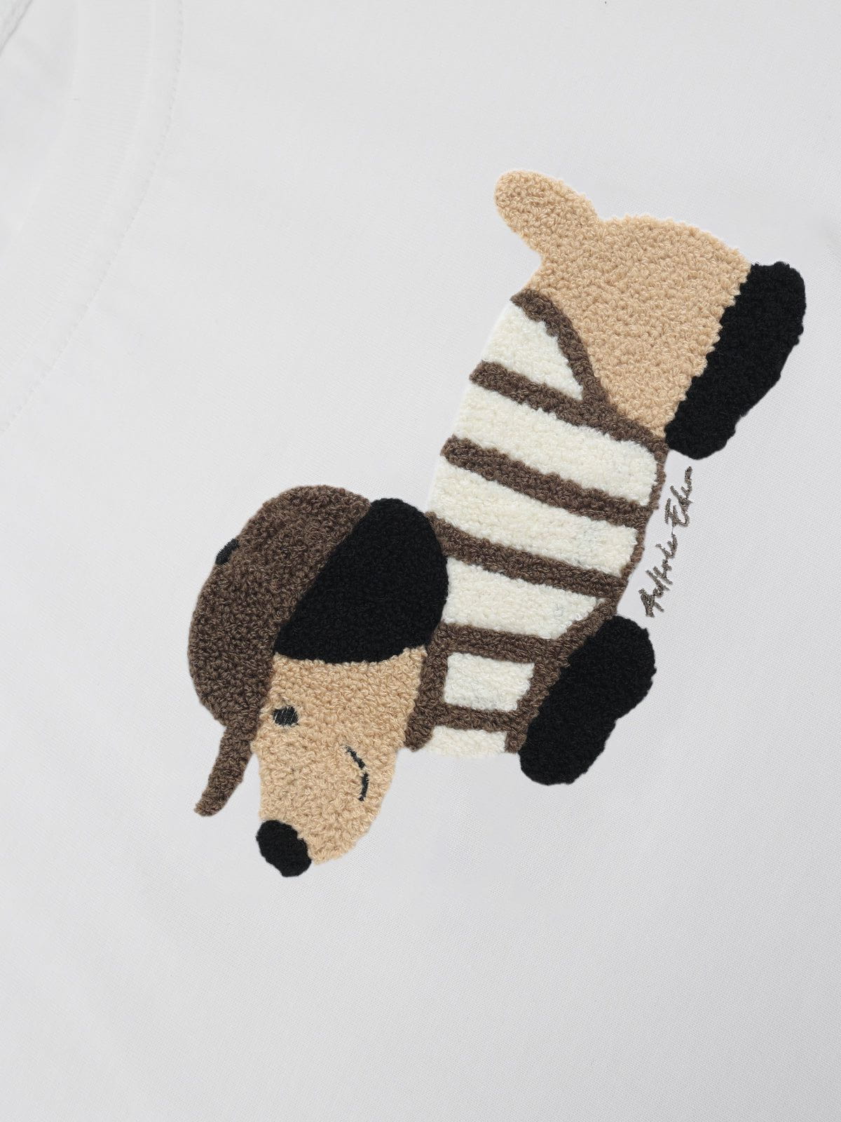 Aelfric Eden Embroidery Dachshund Tee - Image 8