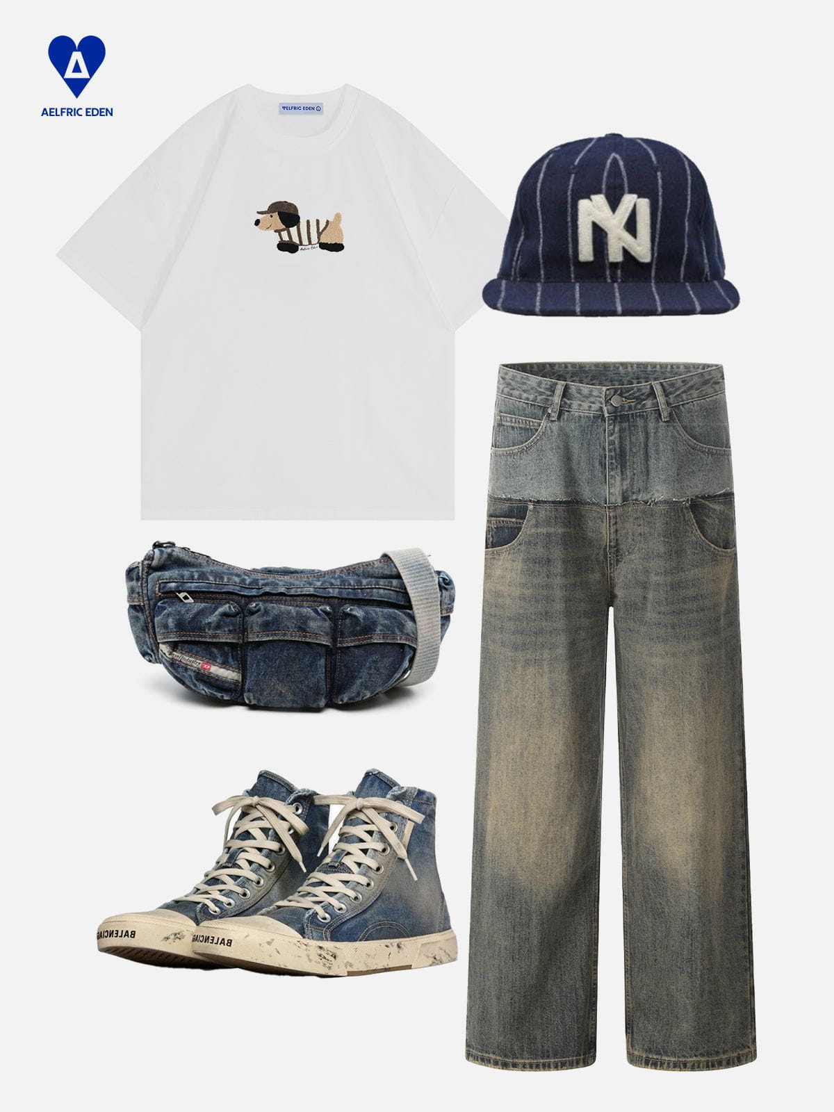 Aelfric Eden Embroidery Dachshund Tee - Image 6