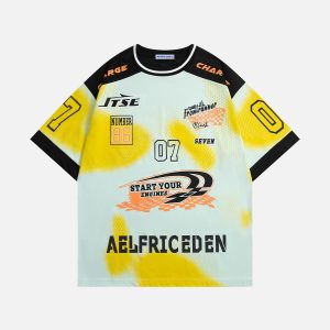 Aelfric Eden Contrast Color Football Jersey