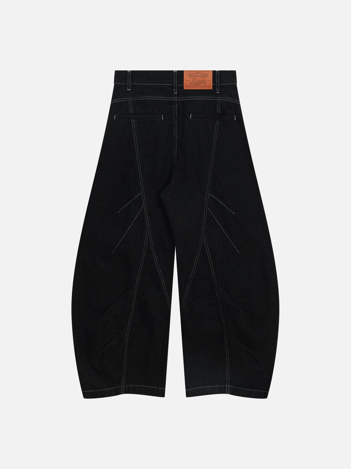 Aelfric Eden Wrinkle Seam Super Baaggy Barrel Jeans - Image 6