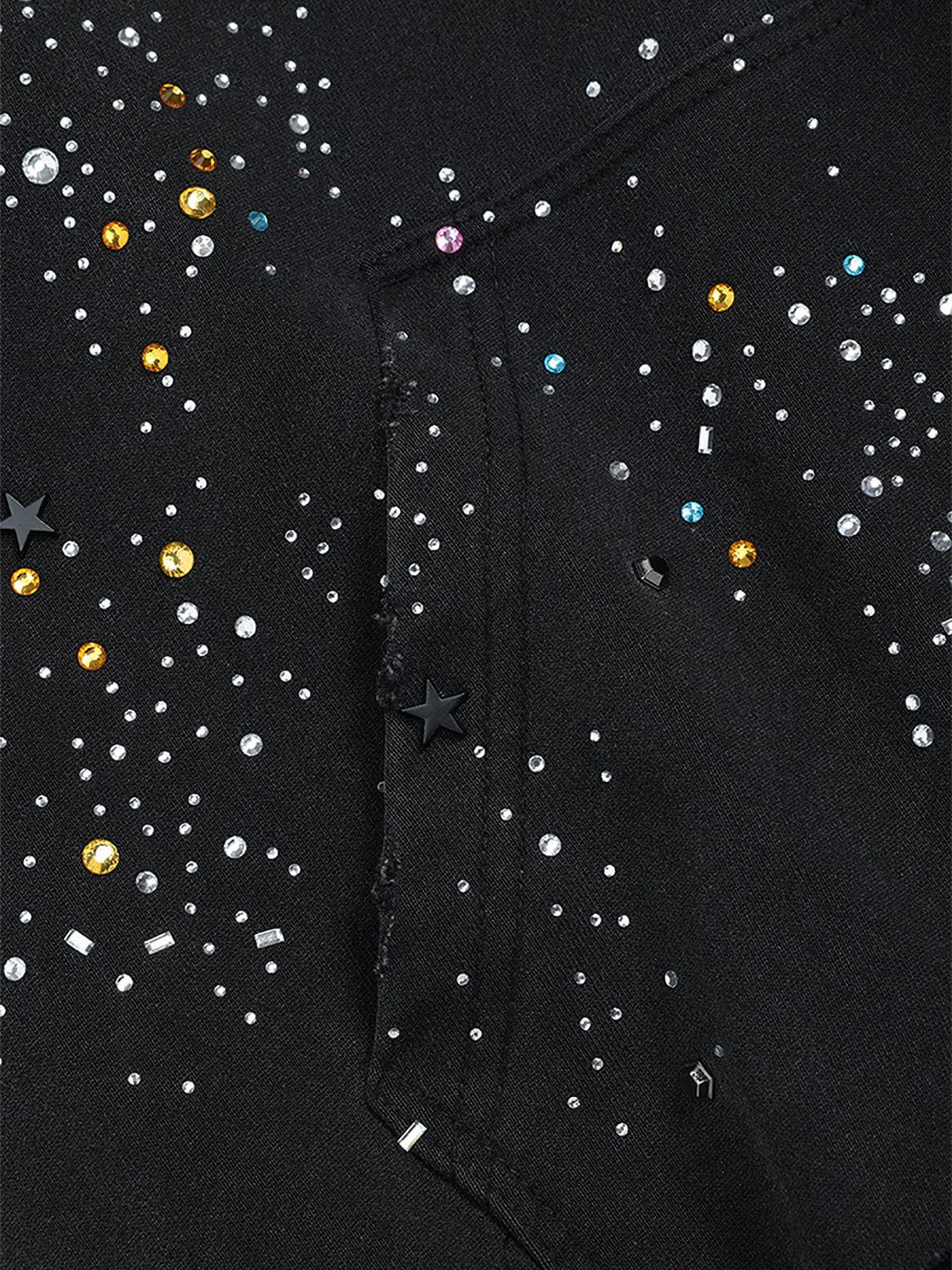 Aelfric Eden Rhinestone Zip Up V302 Hoodie - Image 8