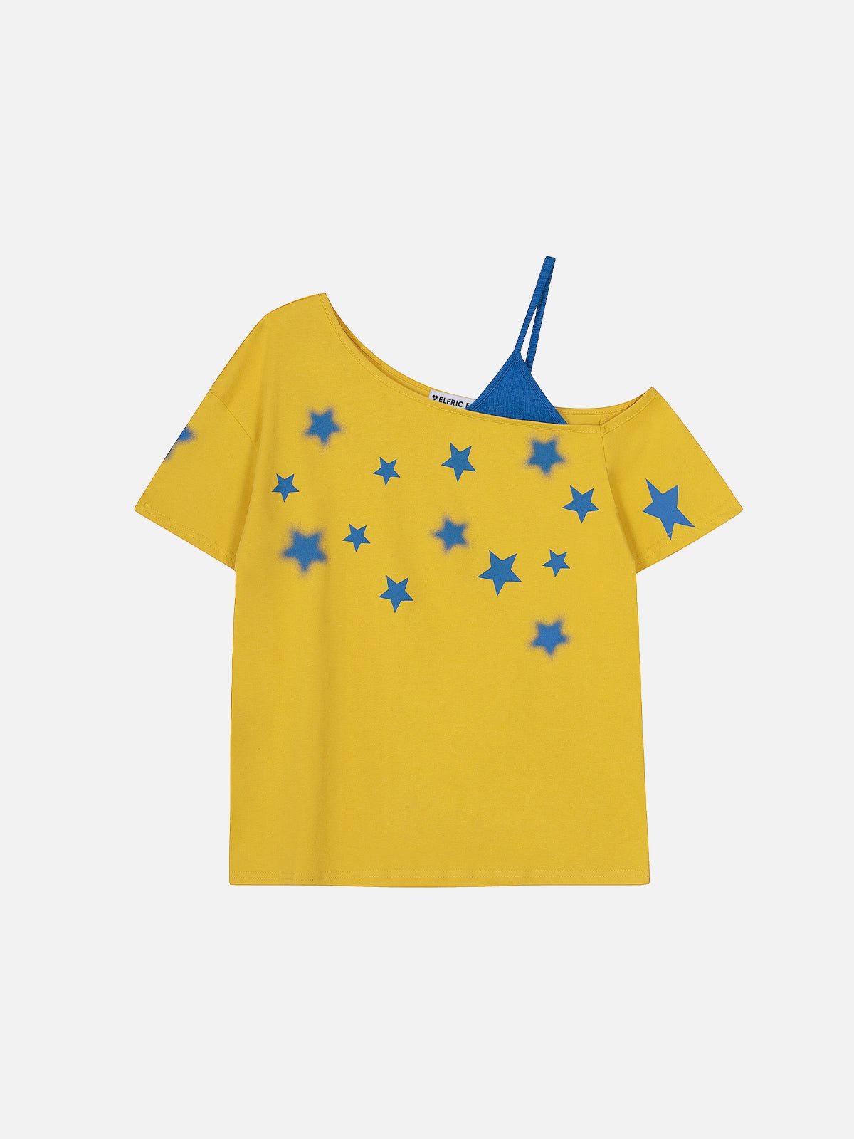 Aelfric Eden Star Graphic Off-The-Shoulder Tee - Image 2