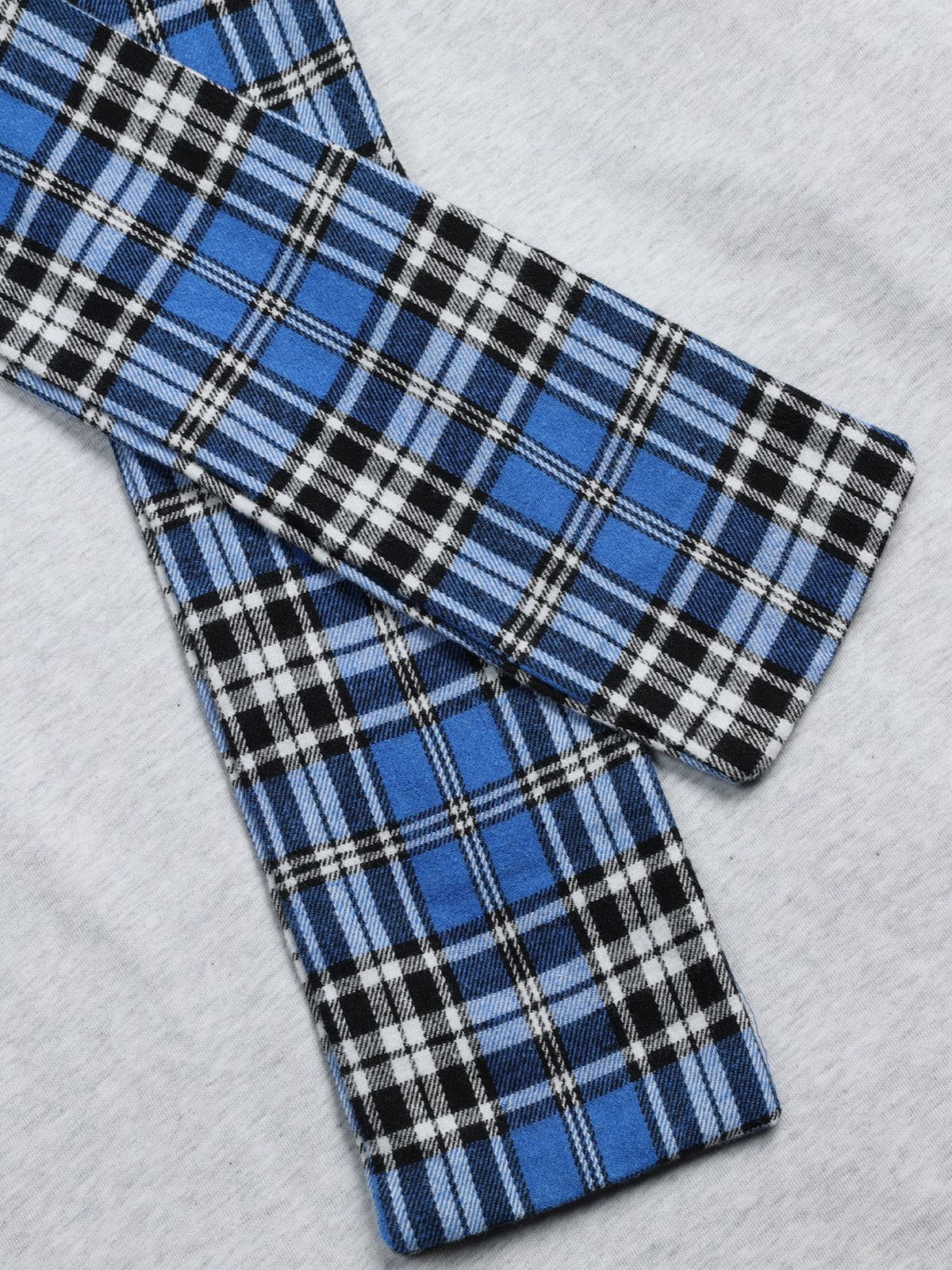 Aelfric Eden Plaid Detachable Hooded Tee - Image 8