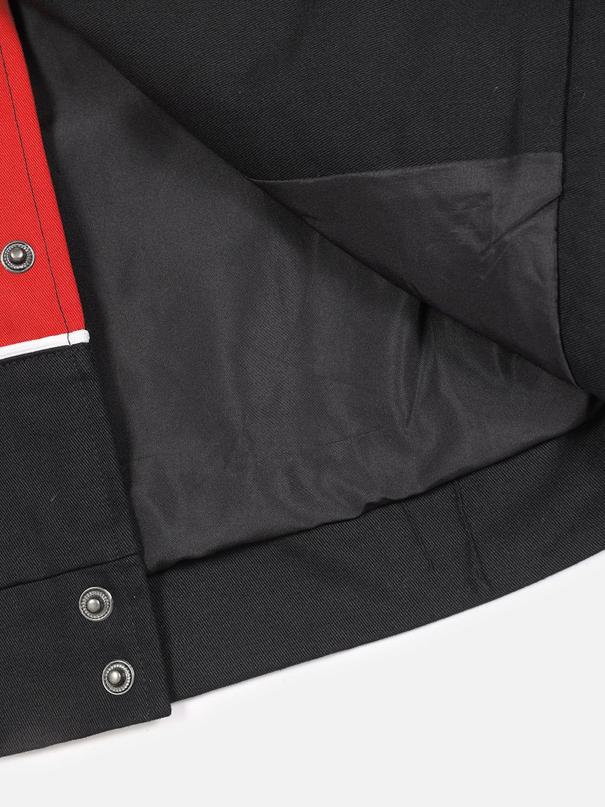 Aelfric Eden 77 Embroidery Colorblock Racing Jacket - Image 7