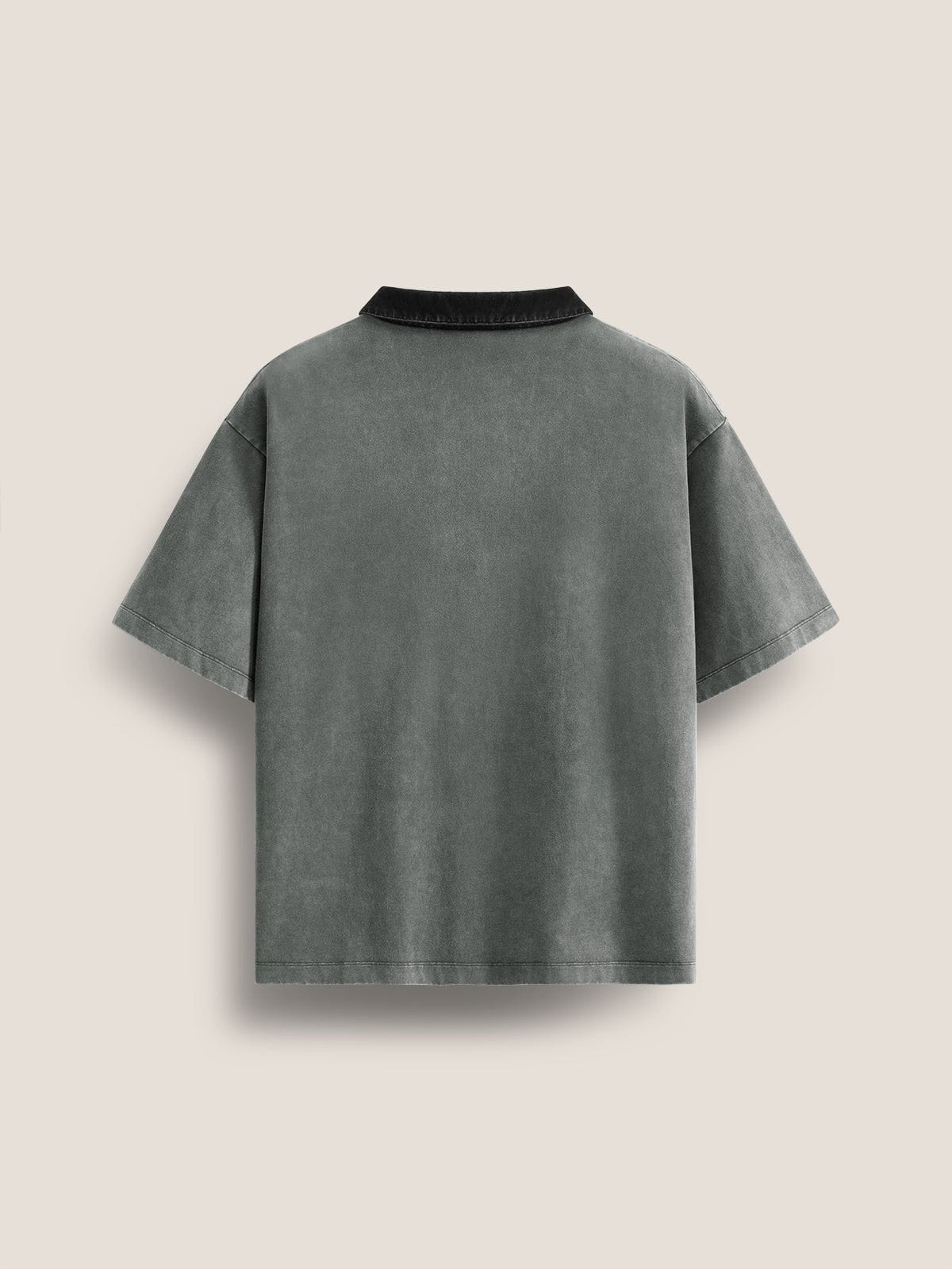 Aelfric Eden Essential a?? Washed Polo Tee - Image 2