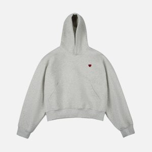 Aelfric Eden Solid Boxy Pullover V302 Hoodie