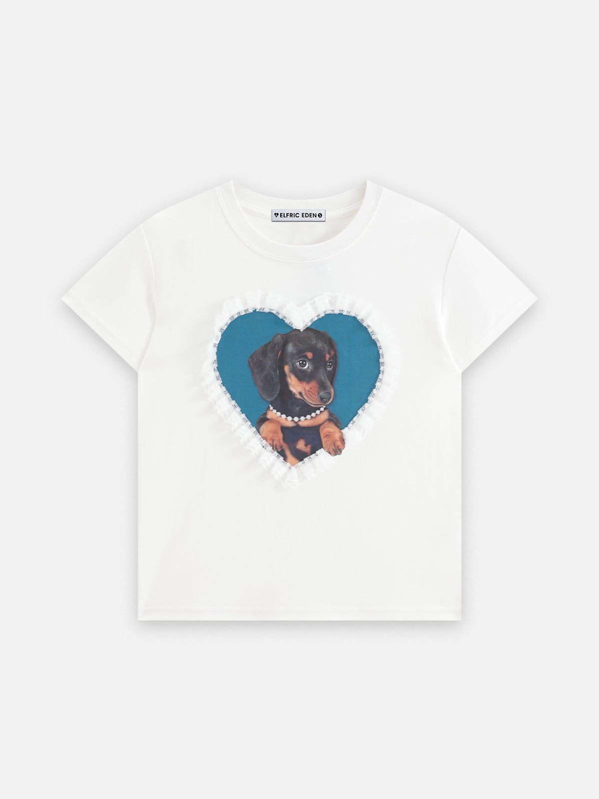 Aelfric Eden Lace Dog Boxy Tee - Image 7
