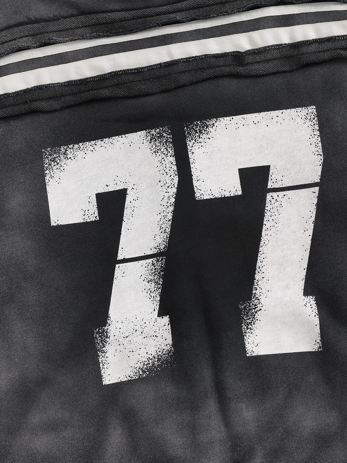 Aelfric Eden 77 Stripe Washed Zip Up Hoodie - Image 9