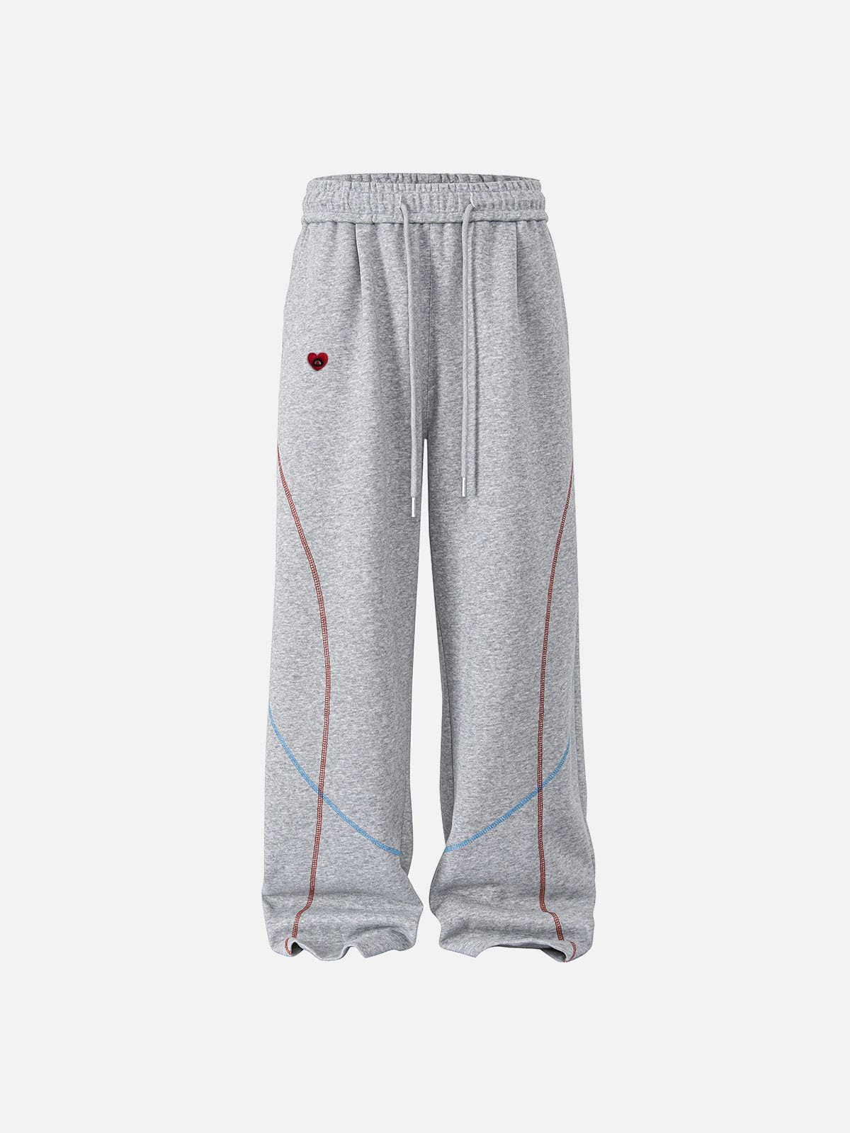 Aelfric Eden Color Blocking Stitch Baaggy Sweatpants - Image 6