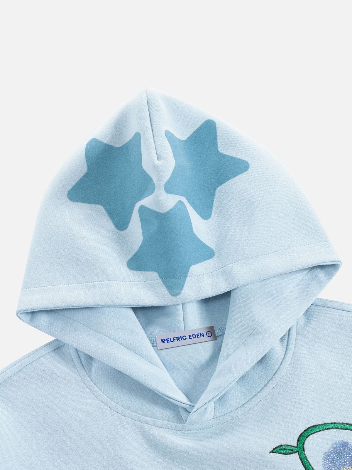 Aelfric Eden Beaded Floral Eden Star Pullover Hoodie - Image 7