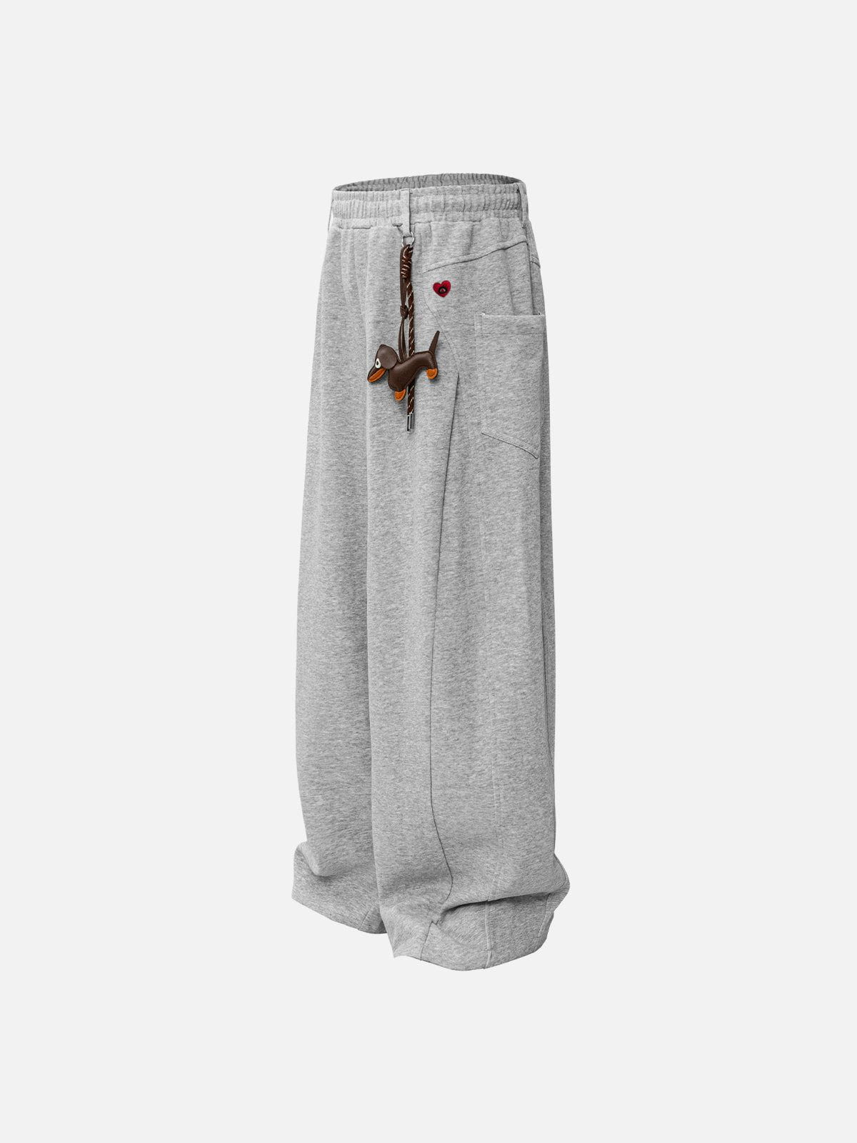 Aelfric Eden Dachshund Keychain Baaggy Sweatpants - Image 4