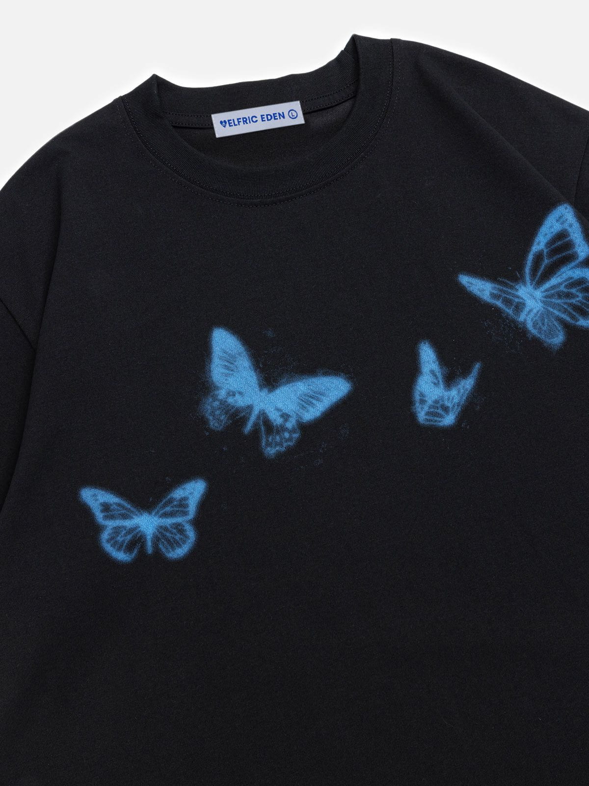 Aelfric Eden Blurring Butterfly Print Tee - Image 3