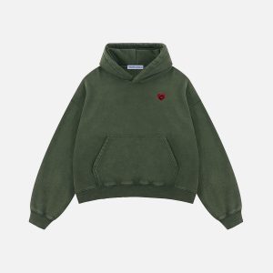 Aelfric Eden Fleece Washed Boxy Pullover Hoodie