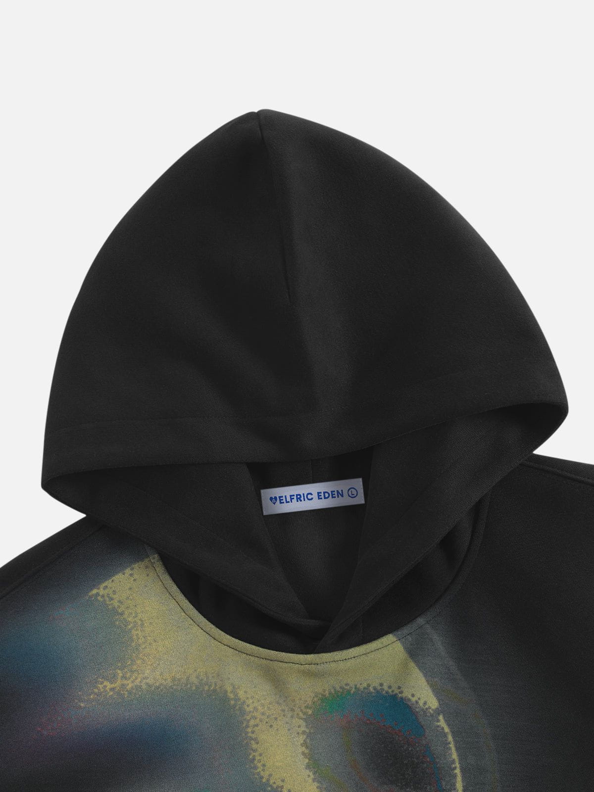 Aelfric Eden Thermal Imaging Human Face Print Pullover Hoodie - Image 3