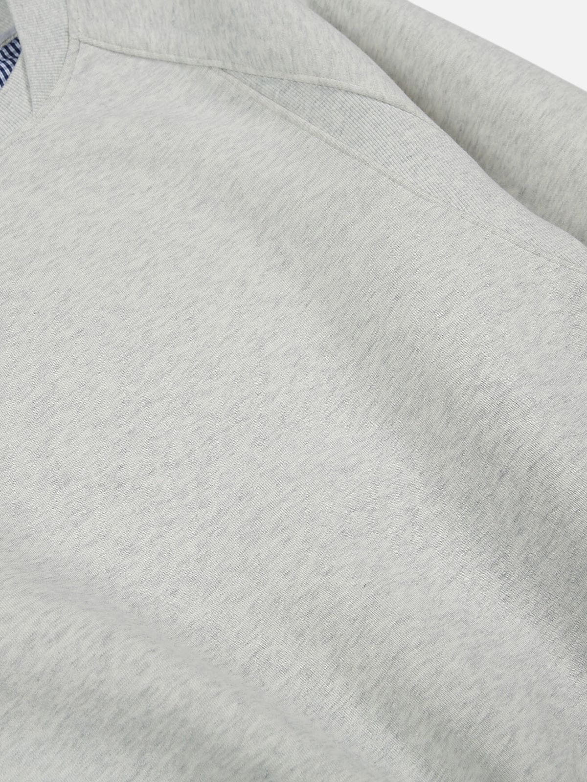 Aelfric Eden Plaid Patchwork Boxy Sweatshirt - Image 8