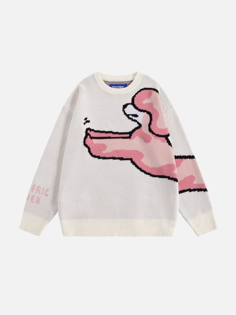 Aelfric Eden Hand Drawn Poodle Sweater