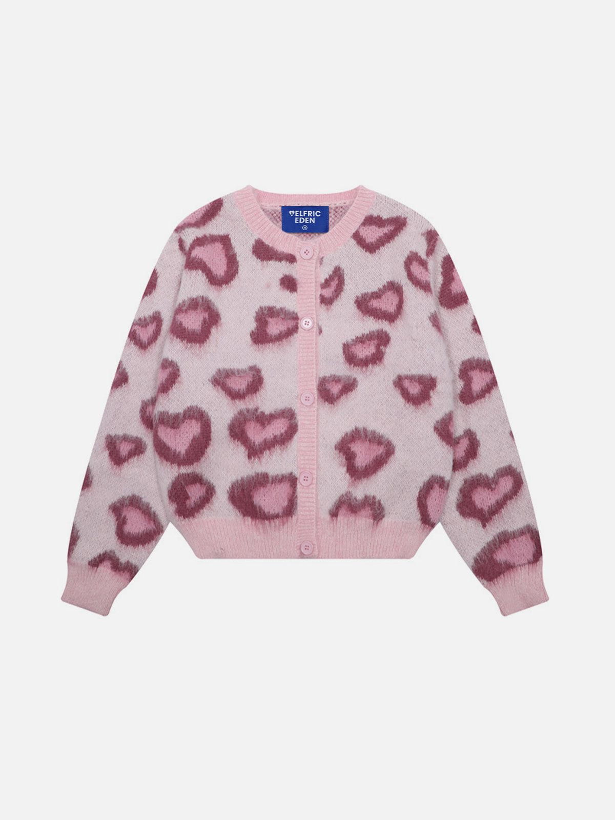 Aelfric Eden Heart Leopard Cardigan