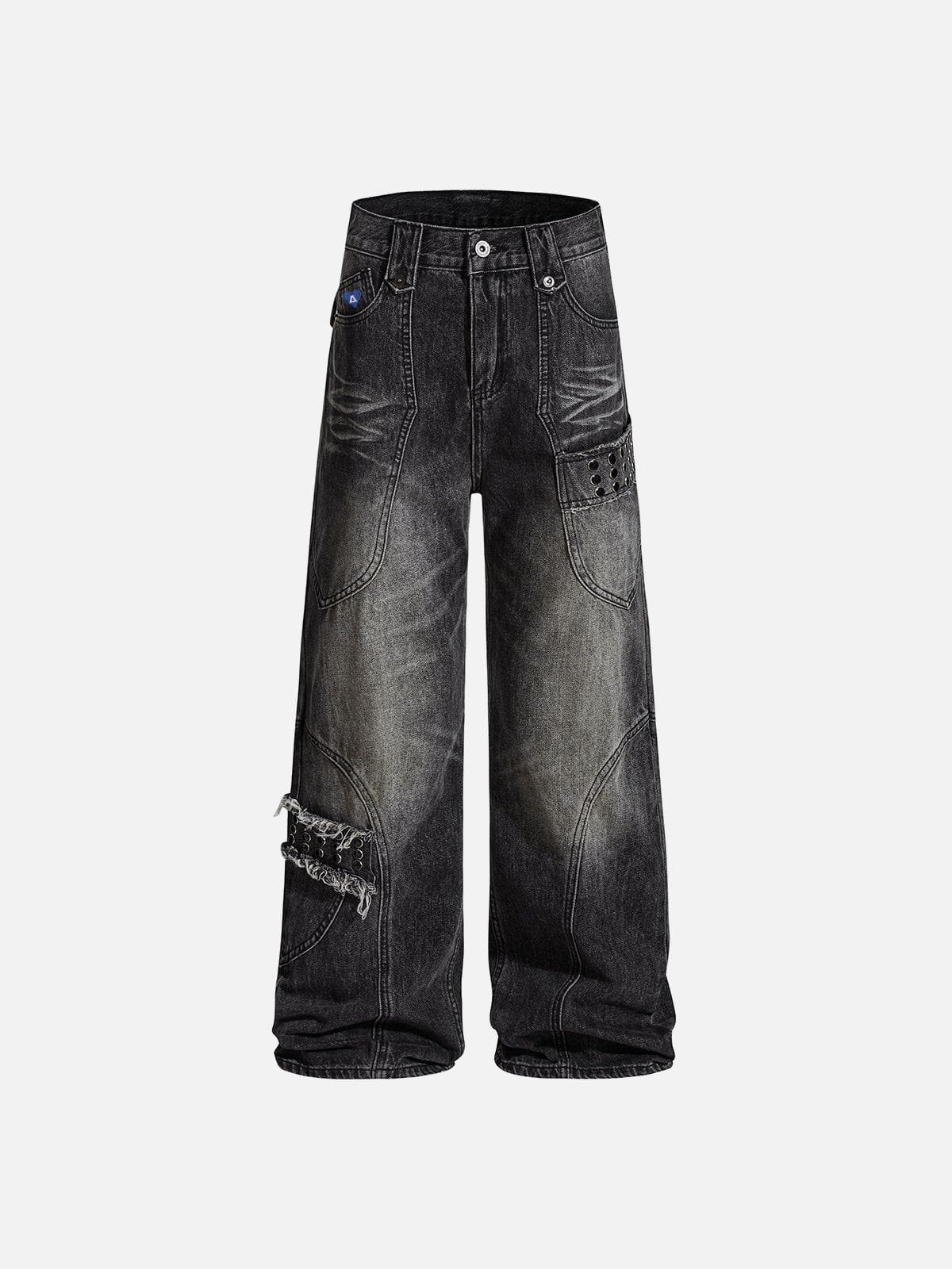 Aelfric Eden Multi Pocket Rivets Jeans