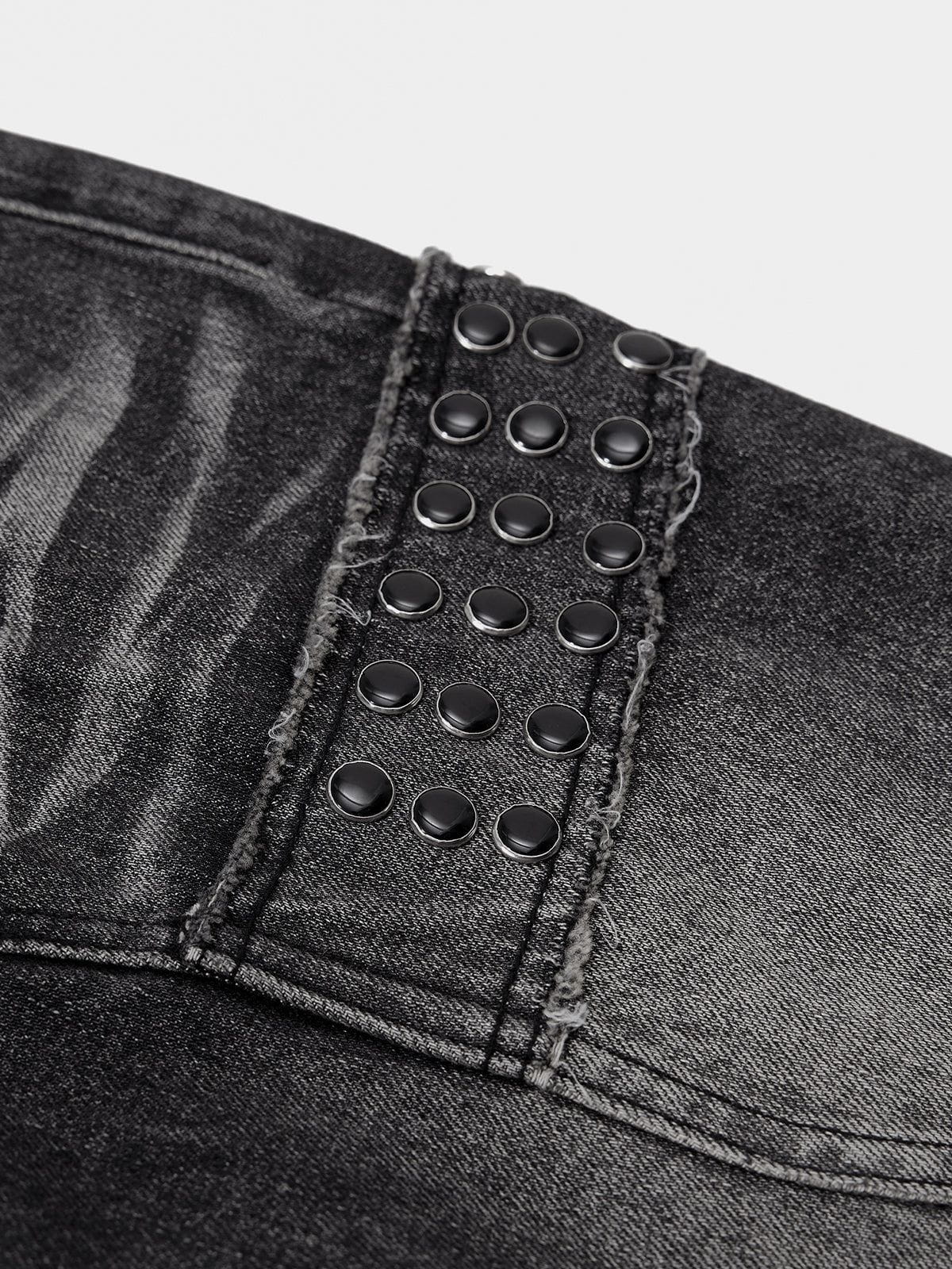 Aelfric Eden Multi Pocket Rivets Jeans - Image 3