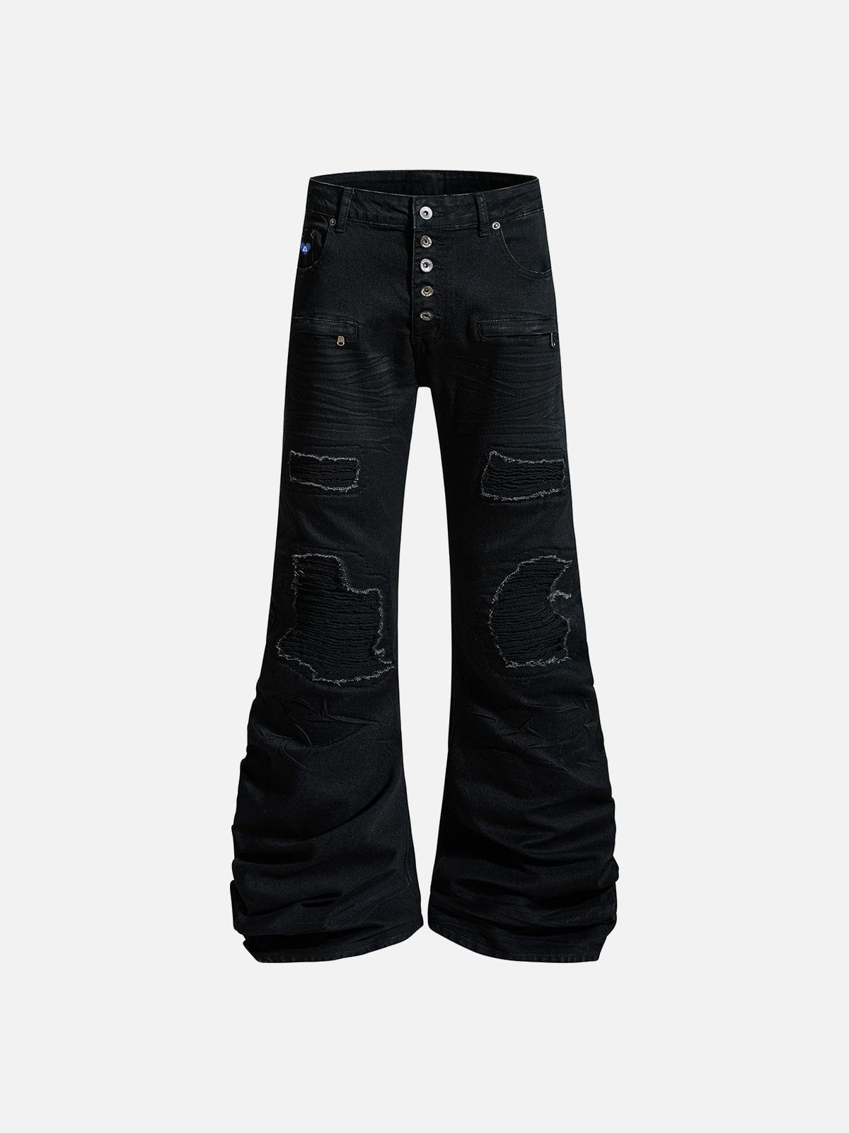 Aelfric Eden Distressed Bootcut Jeans
