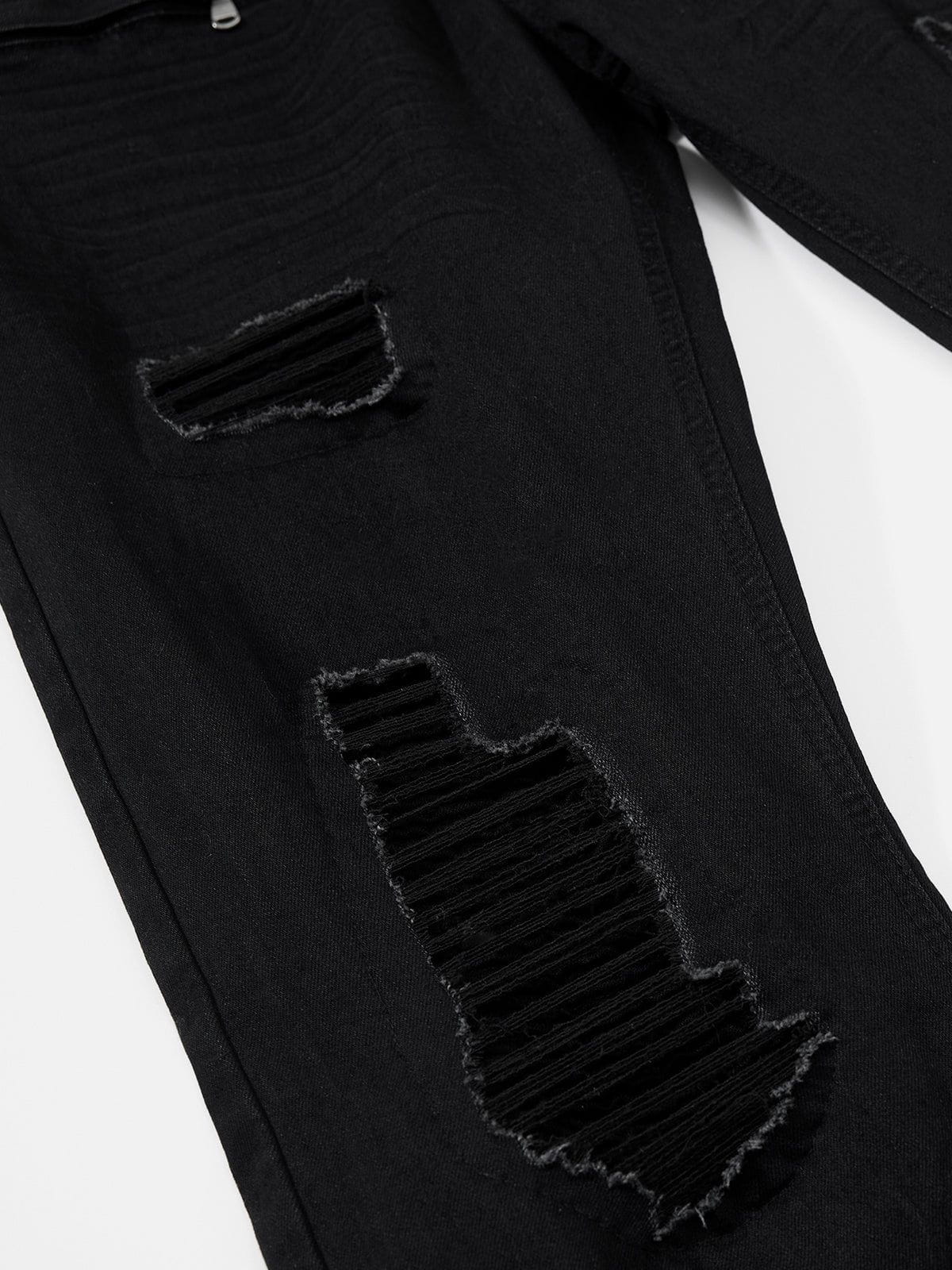 Aelfric Eden Distressed Bootcut Jeans - Image 3