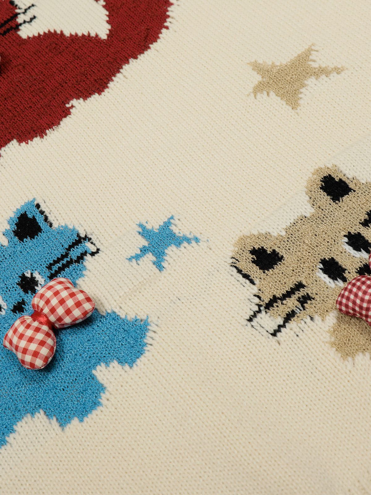 Aelfric Eden Star Cat Jacquard Sweater - Image 5