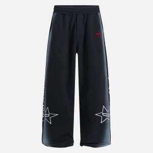 Aelfric Eden Ink Splash Star Baaggy Sweatpants