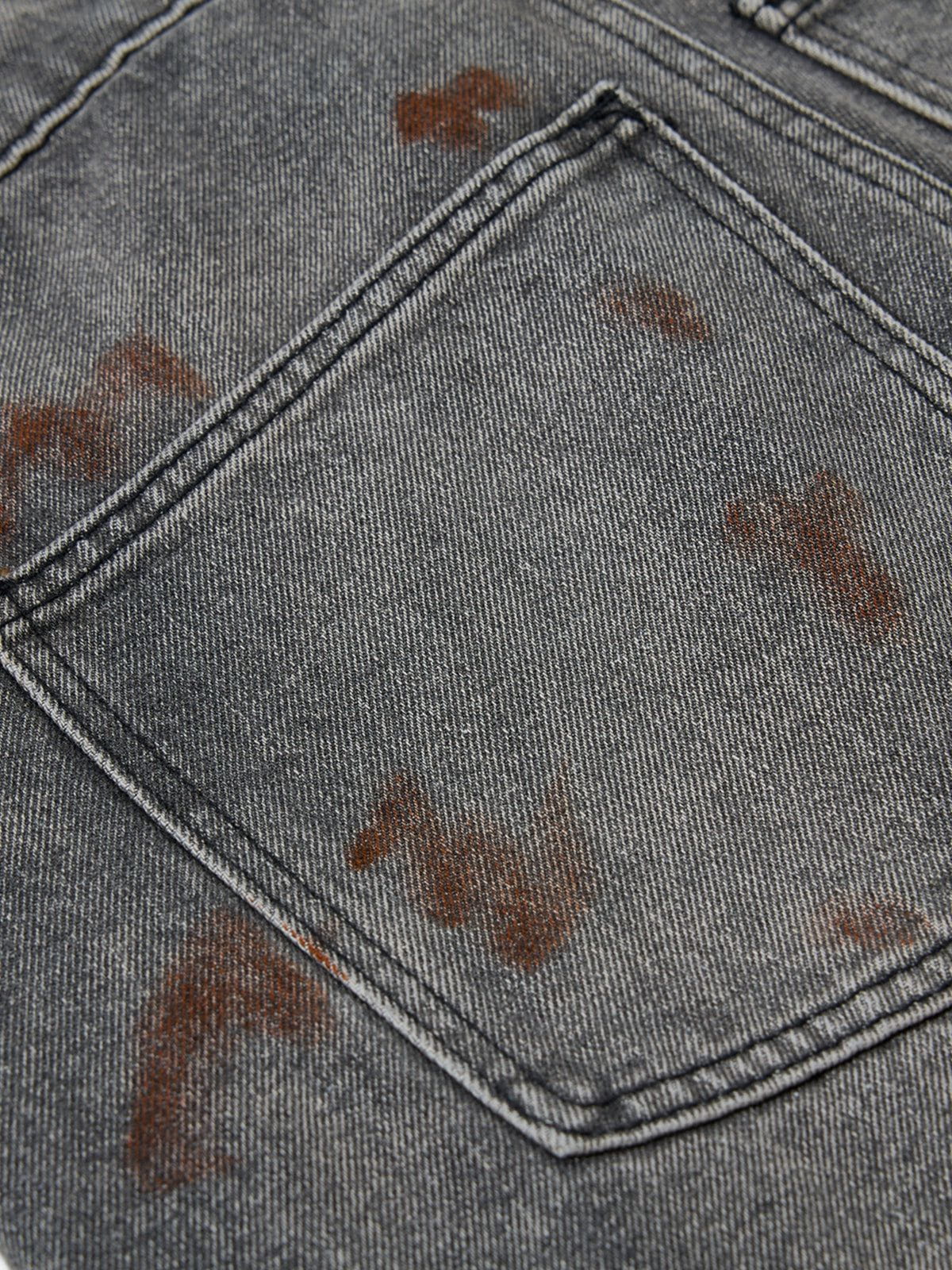 Aelfric Eden Washed Whiskering Multi Pocket Baaggy Jeans - Image 7