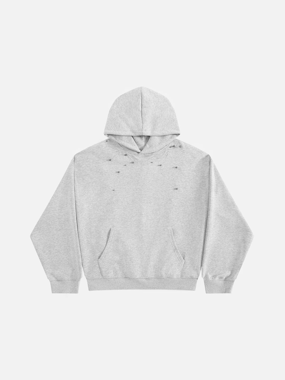 Aelfric Eden Rivet Embroidery Pullover Hoodie - Image 4