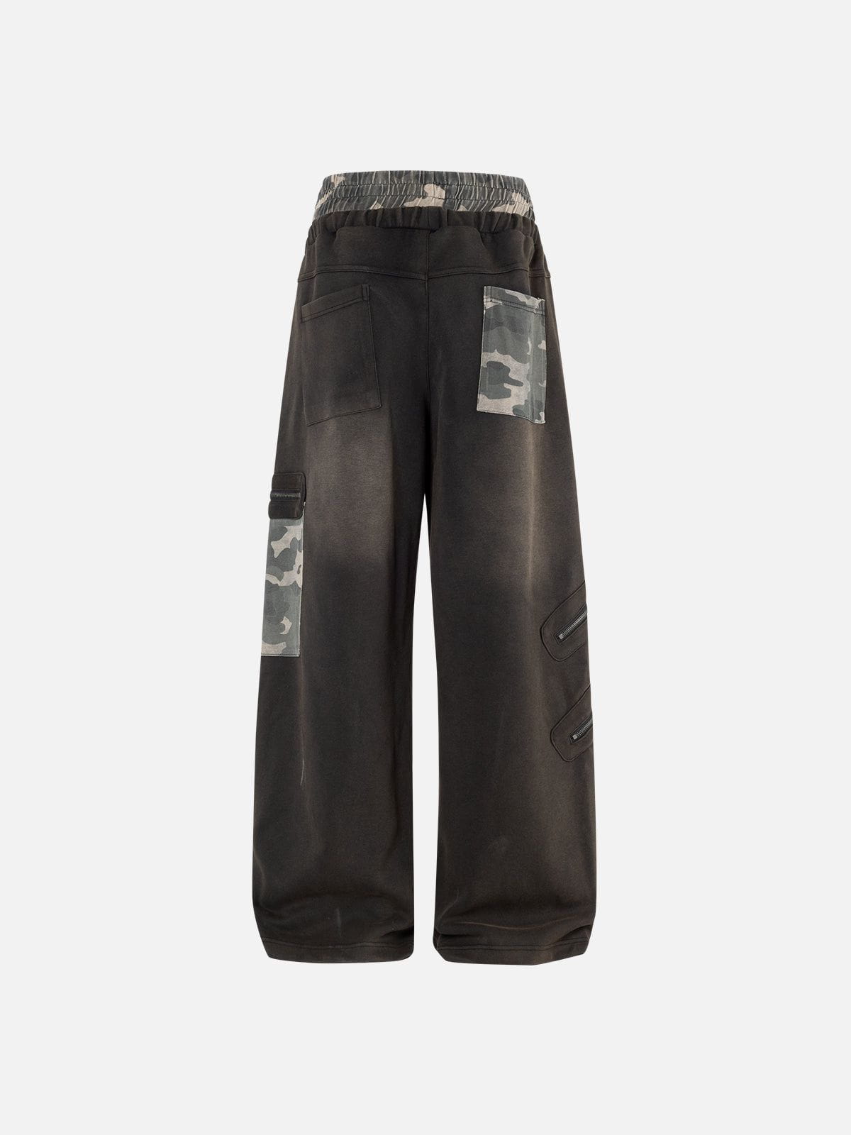 Aelfric Eden CAMO Double Waist Baaggy Sweatpants - Image 2