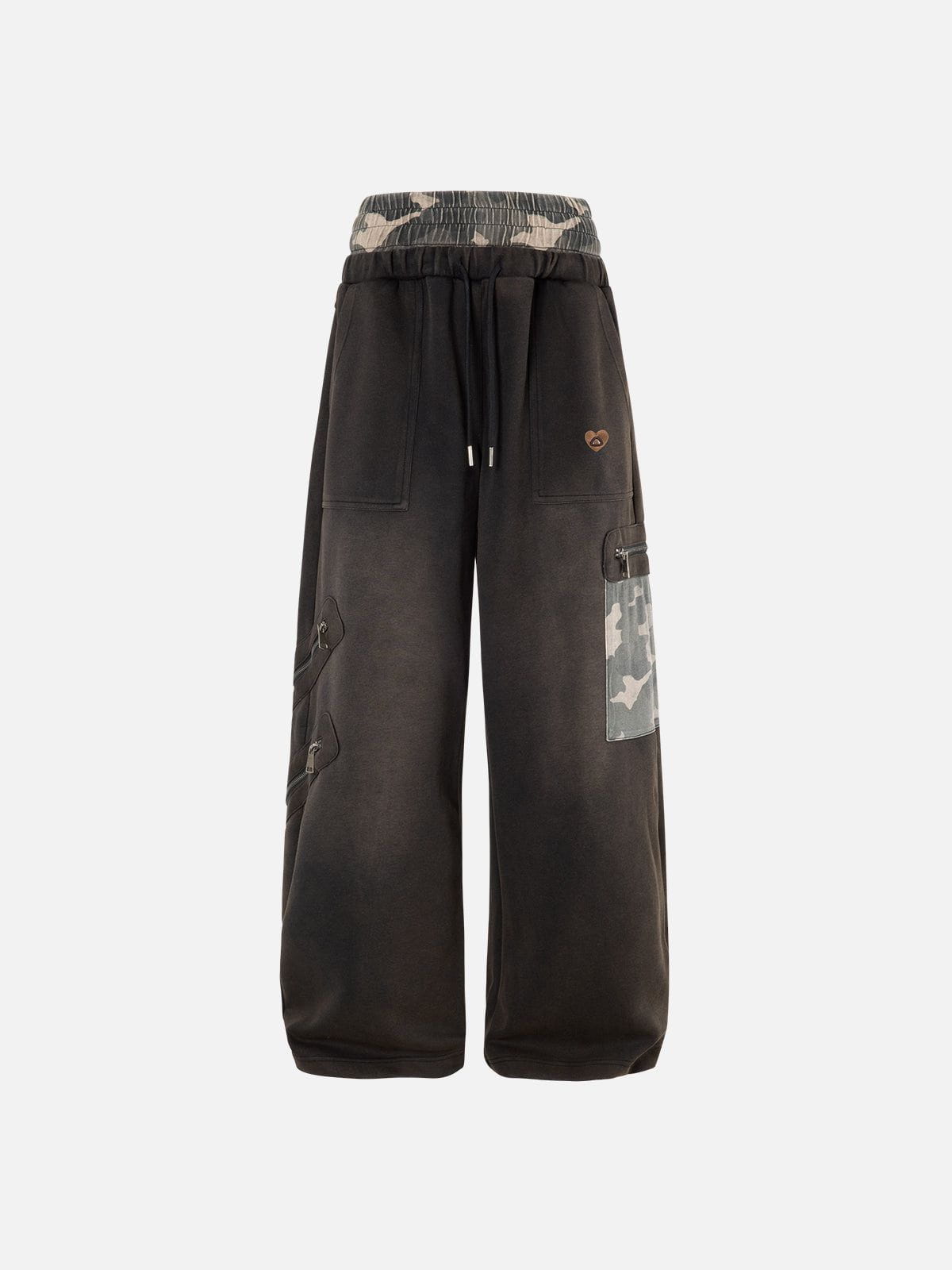 Aelfric Eden CAMO Double Waist Baaggy Sweatpants