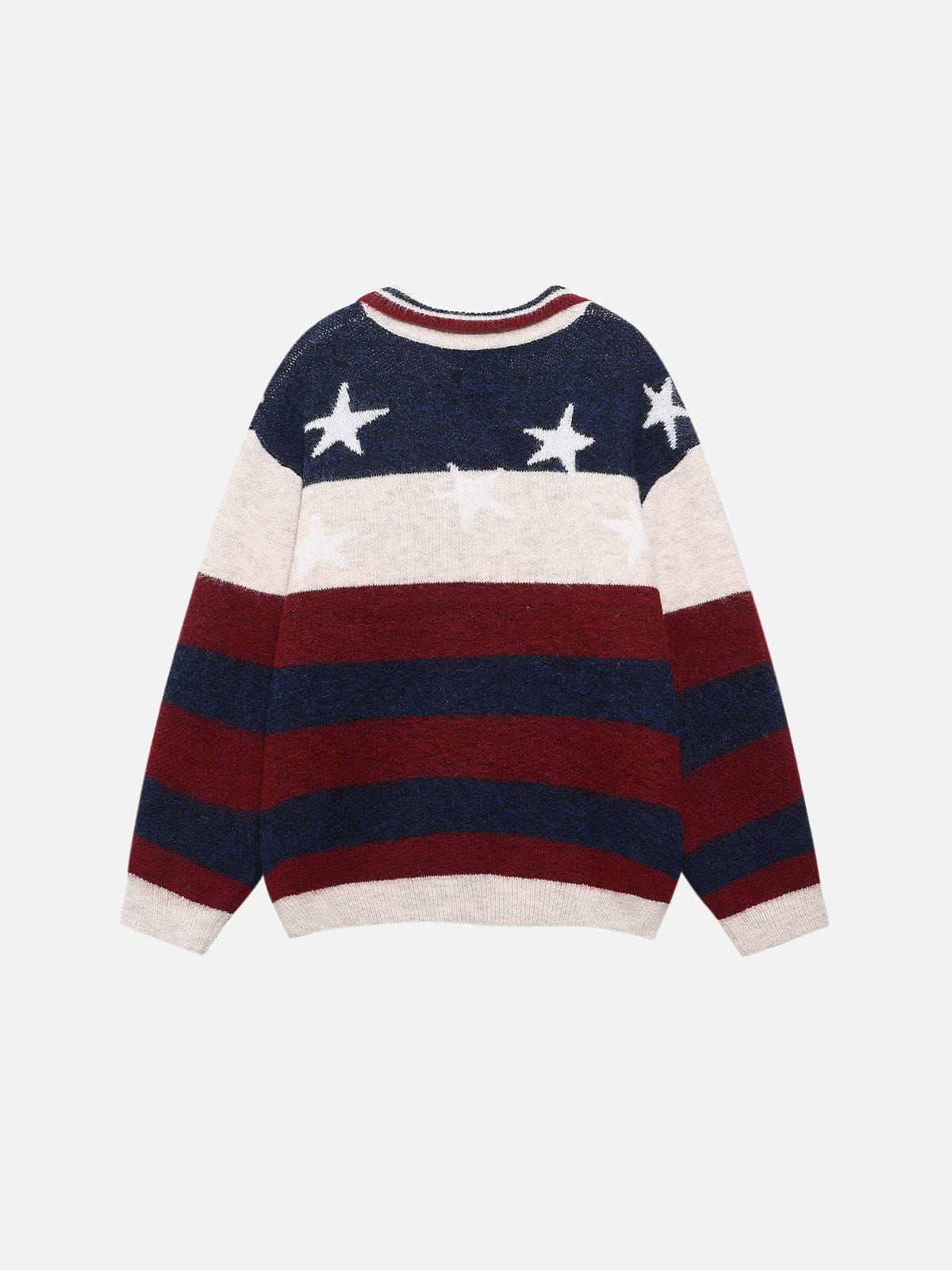 Aelfric Eden Stripe Star 86 Fold-Over Sweater - Image 2