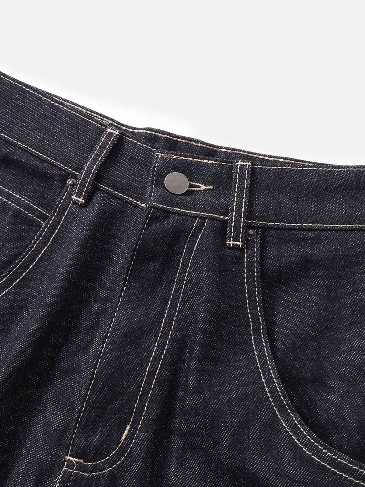 Aelfric Eden Stitch Raw Baaggy Jeans - Image 3