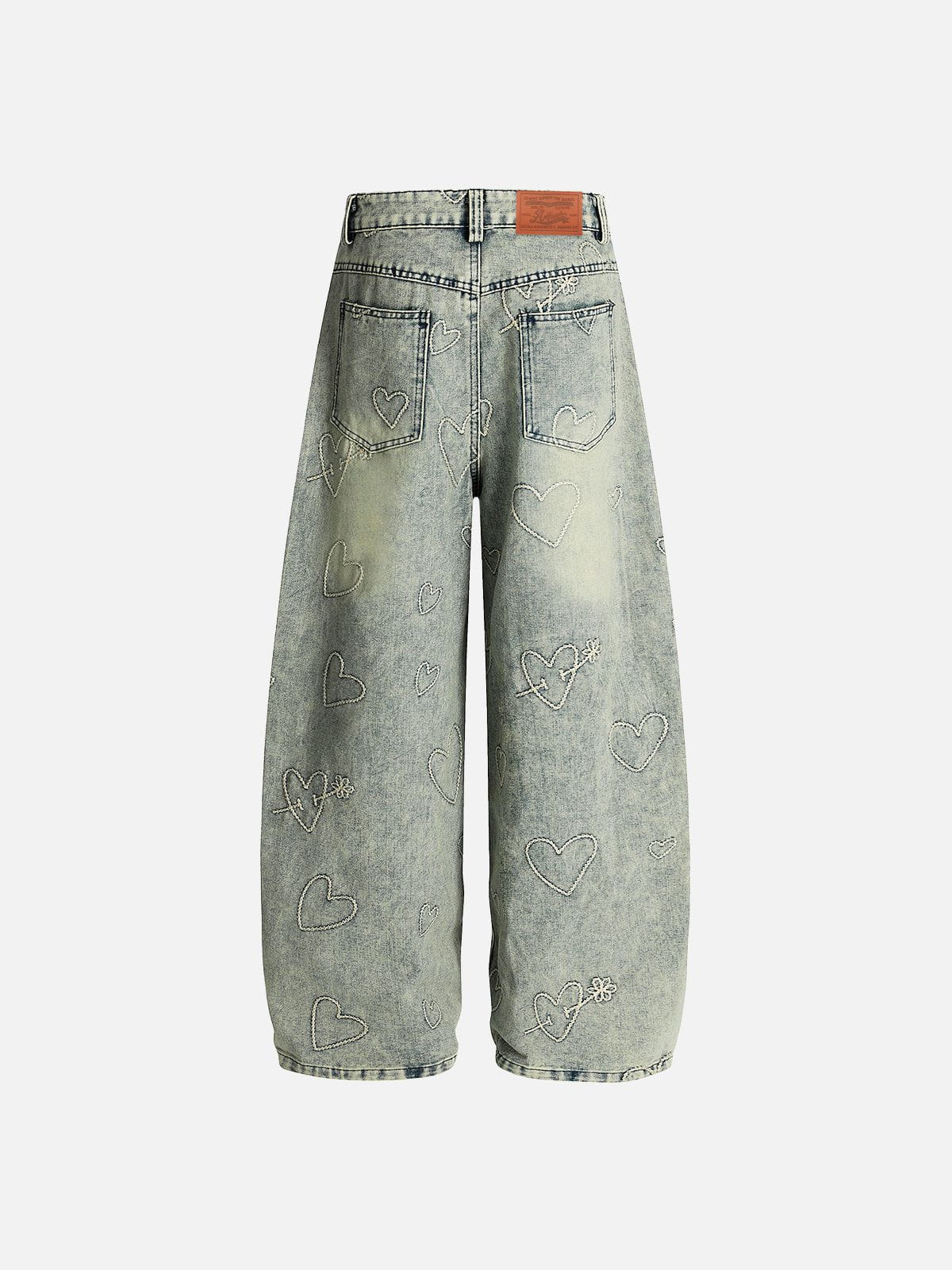 Aelfric Eden Embroidery Heart Jeans - Image 2