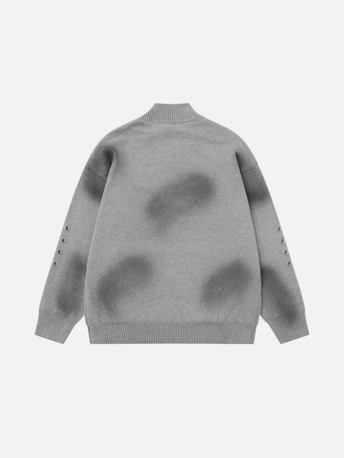 Aelfric Eden Grommet 86 Zip Up Cardigan - Image 3