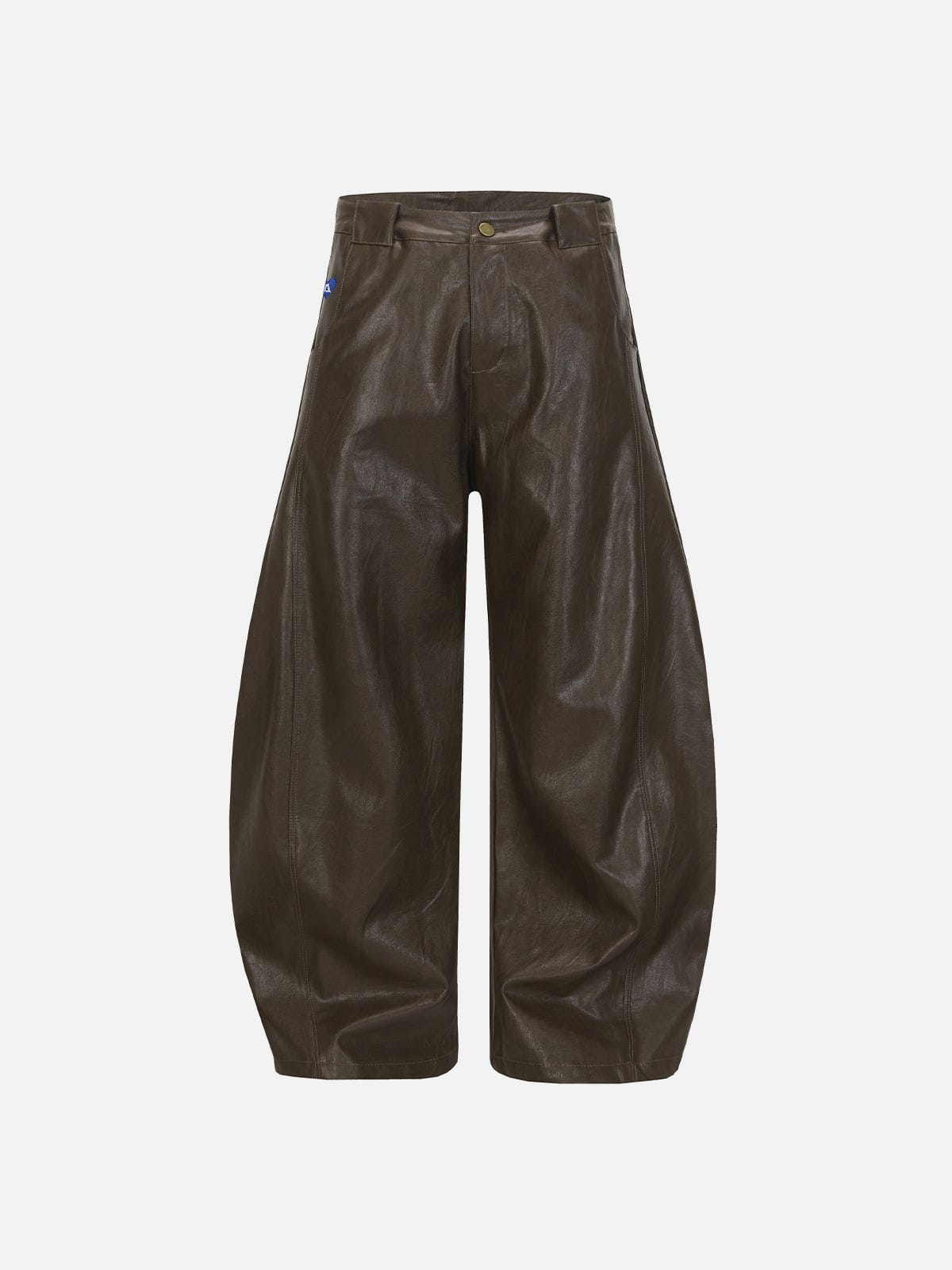 Aelfric Eden Faux Leather Baaggy Barrel Pants - Image 2