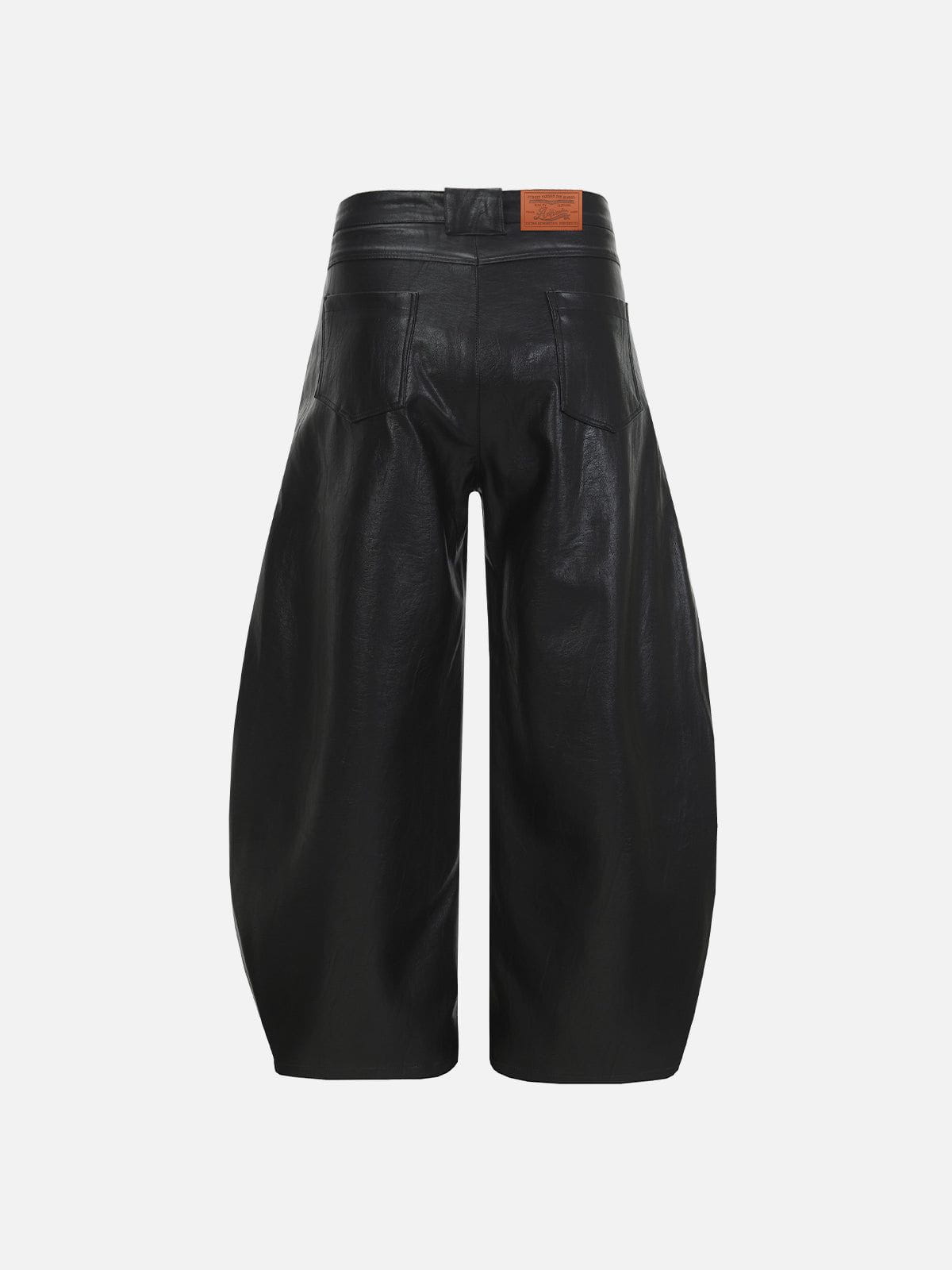 Aelfric Eden Faux Leather Baaggy Barrel Pants - Image 3