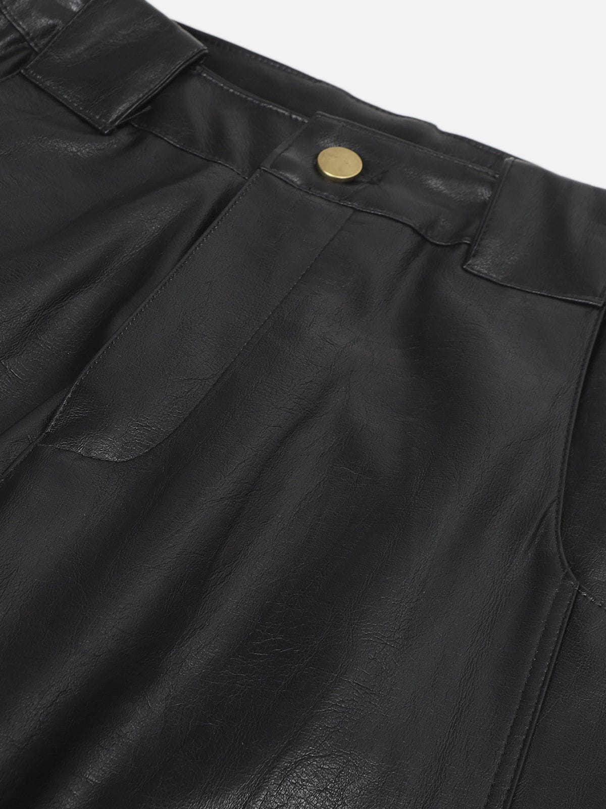 Aelfric Eden Faux Leather Baaggy Barrel Pants - Image 4