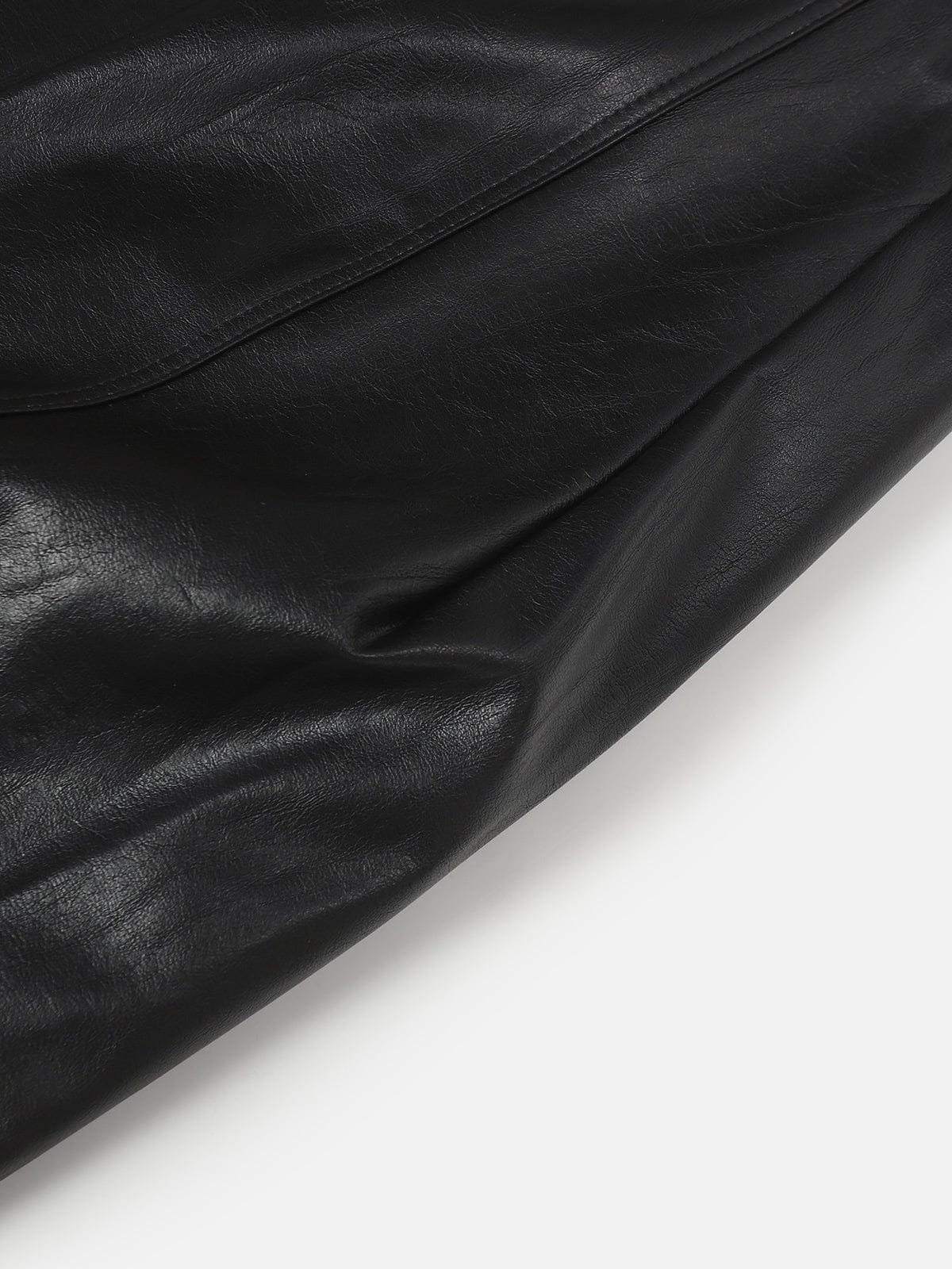 Aelfric Eden Faux Leather Baaggy Barrel Pants - Image 5