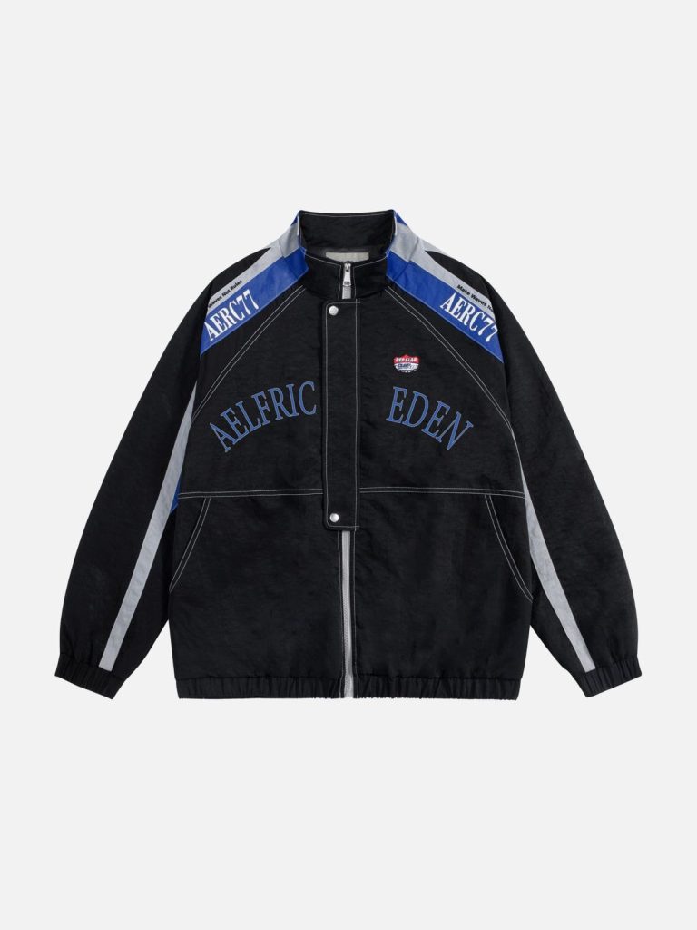 Aelfric Eden Color Blocking Racing Jacket