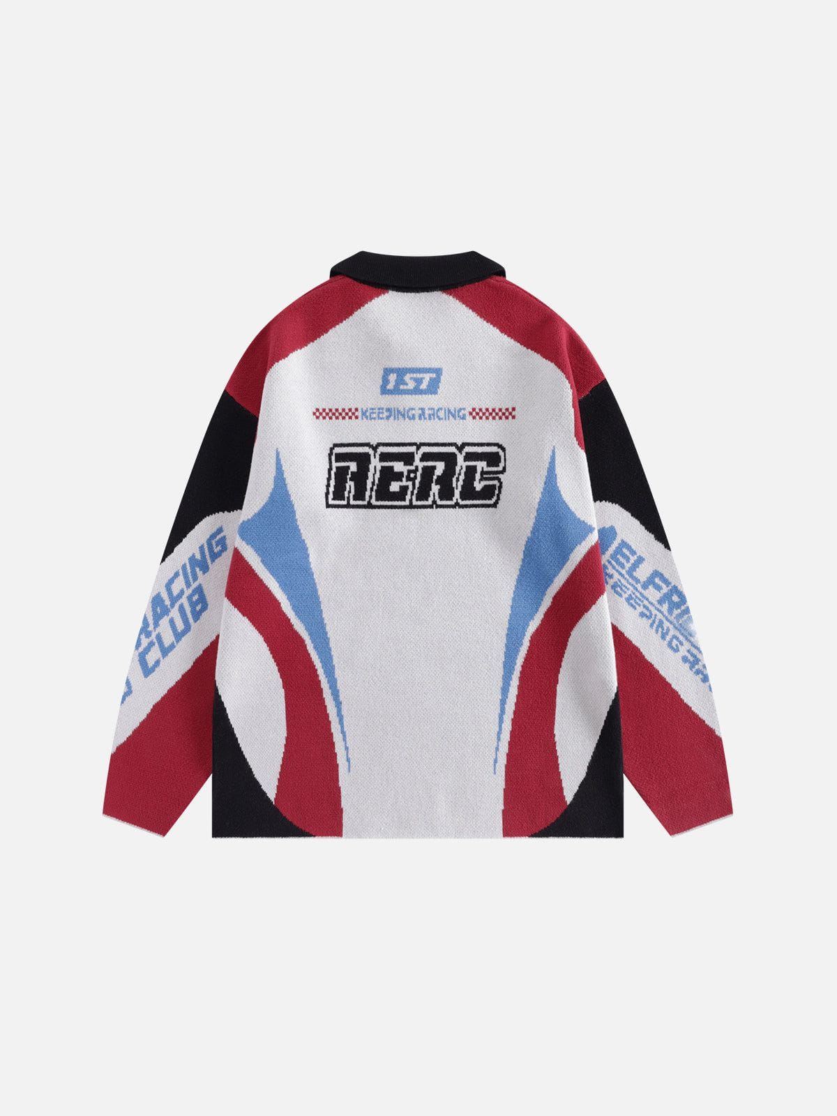 Aelfric Eden Color Blocking Racing Sweater - Image 2